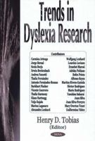 Trends In Dyslexia Research 1594542198 Book Cover