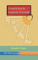 Essential Key to Corporate Threshold 9389974739 Book Cover
