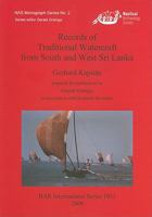 Records of Traditional Watercraft from South and West Sri Lanka 1407304135 Book Cover