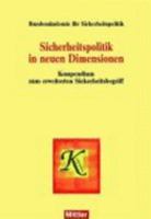 Sicherheitspolitik in Neuen Dimensionen. 3813207765 Book Cover