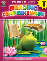 Practice to Learn: Reading Comprehension (Gr. 1) 1420682105 Book Cover