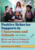 Positive Behavior Supports in Classrooms and Schools: Effective and Practical Strategies for Teachers and Other Service Providers 0398088373 Book Cover