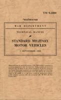 Standard Military Motor Vehicles (Military Technical Manual) 1855207206 Book Cover