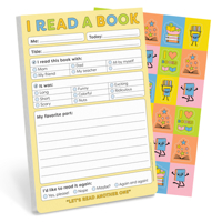 Knock Knock I Read a Book Playtime Pad with Sticker Sheet 1683495039 Book Cover