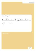 Prozessorientierte Reorganisation Im Buro 3838615786 Book Cover