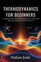 THERMODYNAMICS FOR BEGINNERS: A Simple Guide to Understanding Heat, Energy and the Laws That Govern Our Universe B0GRQ25FW5 Book Cover