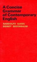 A Concise Grammar of Contemporary English 0155129309 Book Cover