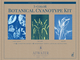 3-Color Botanical Cyanotype Kit: Beginner-Friendly Solar Printing Kit for DIY Nature Art