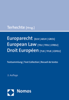 Europarecht (Euv/Aeuv/Grch) - European Law (Teu/Tfeu/Cfreu) - Droit Europ?en (Tue/Tfue/Cdfeu) : Textsammlung - Text Collection - Recueil de Textes 3848771276 Book Cover