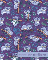 2020-2021 Two Year Planner: Pretty Purple Koalas Cover on a Weekly Monthly Planner Organizer. Simple 2 Year Motivational Planner, Agenda, Schedule with Vision Board, Habit Tracker Dot Grid, To Do List 170199335X Book Cover