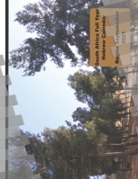 South Africa Full Year Hebrew Calendar Begins September 2021 B0943ZZ8JC Book Cover