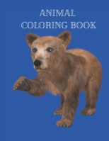 Animal Coloring Book: Actvity Coloring Pages for Kids B08L6RNBZG Book Cover