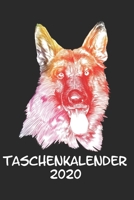 Taschenkalender 2020: Taschenkalender f�r Sept. 2019 bis Dezember 2020 A5 Terminplaner Wochenplaner Terminkalender Wochenkalender Organizer mit Deutschem Sch�ferhund Hund Hunderasse Geschenk 1708470239 Book Cover