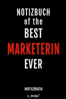 Notizbuch f�r Marketer / Marketerin: Originelle Geschenk-Idee [120 Seiten kariertes blanko Papier] 1695332601 Book Cover