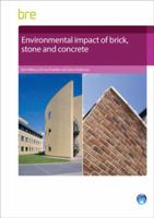 Environmental Impact of Brick, Stone and Concrete 1848063202 Book Cover