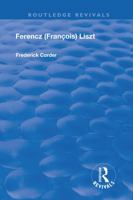 Ferencz Francois Liszt (Masters of Music Biography) 1138605093 Book Cover