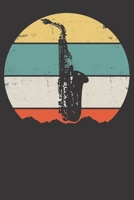 Notebook: Saxophone Dot Grid 6x9 120 Pages 1088655238 Book Cover