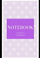 Notebook: 100 blank pages - violet 1705923909 Book Cover