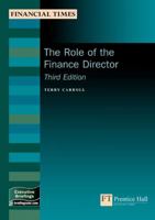 The Role of the Finance Director 0273656554 Book Cover