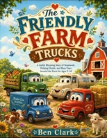 The Friendly Farm Trucks: A Joyful Rhyming Story Of Teamwork, Helping Hands, And Busy Days Around The Farm For Ages 2-10 B0HC22S6XJ Book Cover