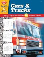 Draw and Color: Cars & Trucks 1560108193 Book Cover