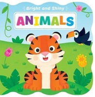 Animals-Chunky Board Book with Bright and Shiny Foil Illustrations make Learning Animals Fun! 1628857609 Book Cover
