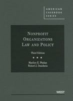 Non-Profit Organizations Law and Policy, 0314261982 Book Cover