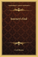 Journey's End 1162756047 Book Cover