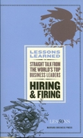 Hiring and Firing (Lessons Learned) 1422123081 Book Cover