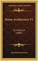 House Architecture V1: Architecture 1164676385 Book Cover