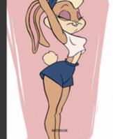 Notebook: Looney Tunes Cartoon Soft Glossy Cover Graph Paper Pages Book 7.5 x 9.25 Inches 110 Pages 1692441760 Book Cover