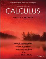 Calculus: Single Variable--Student Solutions Manual 0471239100 Book Cover