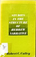 Studies in the Structure of Hebrew Narrative 0800615042 Book Cover