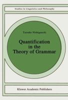 Quantification in the Theory of Grammar 0792306430 Book Cover