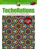 Creative Haven 3-D Techellations Coloring Book 0486790886 Book Cover