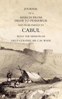Journal of a March from Delhi to Peshawur: And from Thence to Cabul 1845740009 Book Cover