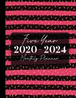 2020-2024 Five Year Monthly Planner: 60 Monthly Calendars with Monthly Focus, Goals, and To-Do List 1675620911 Book Cover
