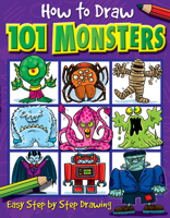 How to Draw 101 Monsters (How to Draw) 1842297422 Book Cover