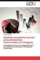 Analisis Economico de Los Procedimientos Concursales En Uruguay 3846574538 Book Cover