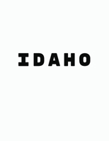 Idaho: Black and White Decorative Book to Stack Together on Coffee Tables, Bookshelves and Interior Design Add Bookish Charm Decor to Your Home Stack Deco Books together to create Your unique Fashion  167153753X Book Cover