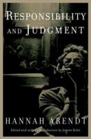 Responsibility and Judgment 0805211624 Book Cover