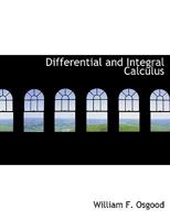 Differential and Integral Calculus 1140020374 Book Cover