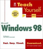 Teach Yourself Windows 98 (Teach Yourself (IDG)) 1558285946 Book Cover