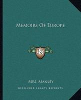 Memoirs Of Europe 1419133632 Book Cover