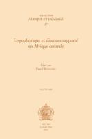 Logophorique Et Discours Rapporte En Afrique Centrale 9042928921 Book Cover