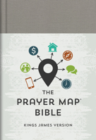 The KJV Prayer Map® Bible [Gray Weave] 1636091326 Book Cover