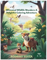 Whimsical Wildlife Wonders: A Delightful Coloring Adventure B0CSKJ2M9V Book Cover