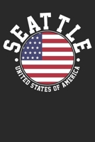 Gift Notebook: Seattle Dot Grid 6x9 120 Pages 169919792X Book Cover