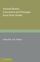 Samuel Butler Characters 0829501673 Book Cover