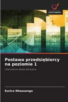 Postawa przedsiebiorcy na poziomie 1 (Polish Edition) 6208903769 Book Cover